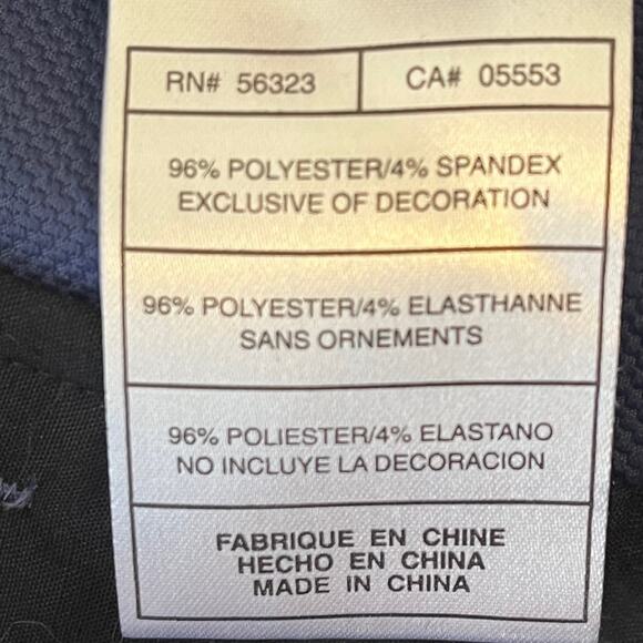 NIKE Golf Athletic Chino Shorts Mens 40x10 Blue Flat Front Stretch Performance - Picture 6 of 9